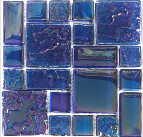 Cielo blu iridescente
